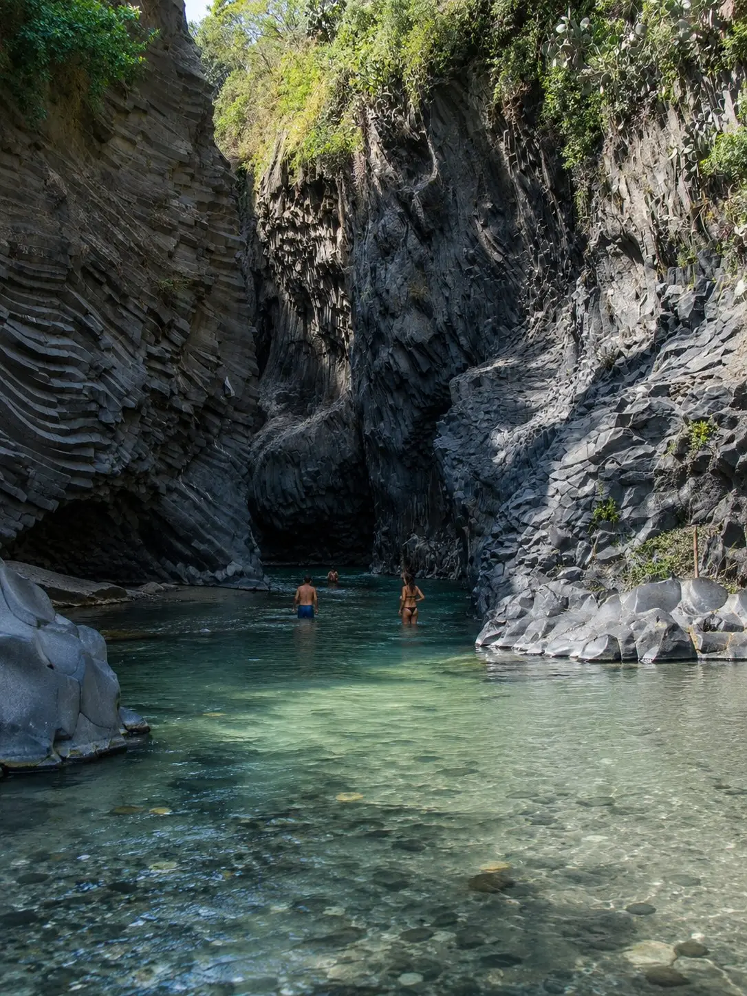 A photo I took myself at the Gole dell'Alcantara