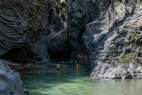 Alcantara: Body Rafting & River Trekking, Pickup from Catania